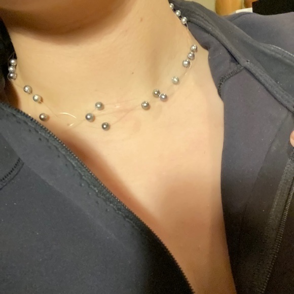 Black Tahitian Pearl Necklace - Picture 5 of 5